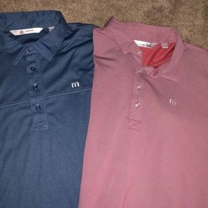 Travis Mathew TM Lot 2 Polo Shirts Scottsdale TPC
